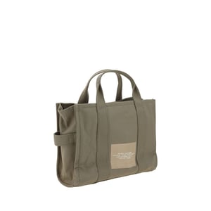 Braune Baumwollhandtasche
