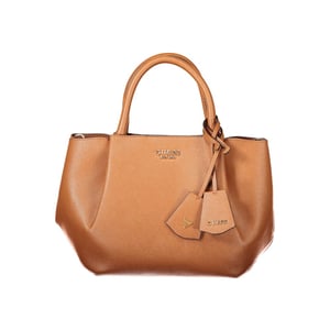 Braune Polyethylen-Handtasche