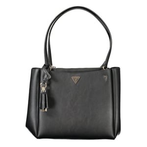 Schwarze Polyethylen-Handtasche