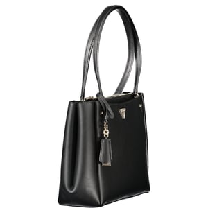 Schwarze Polyethylen-Handtasche