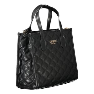 Schwarze Polyethylen-Handtasche