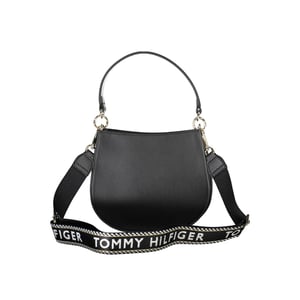 Tommy Hilfiger Schwarze Polyester Damenhandtasche