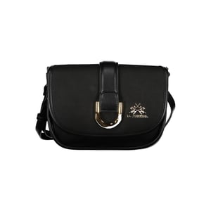 Schwarze Polyethylen-Handtasche