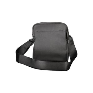 Calvin Klein Schwarze Polyester Herren Schultertasche