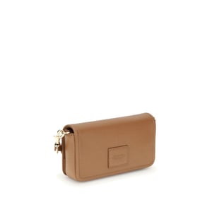 Braune Kalbleder Bos Taurus Schultertasche