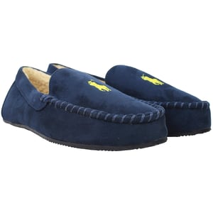 Ralph Lauren Dezi IV Herren Marineblau Mokassin Hausschuhe