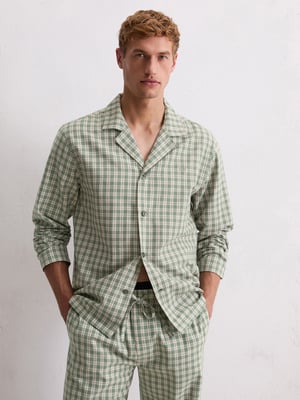 Pyjamaoberteil Cozy Flannel