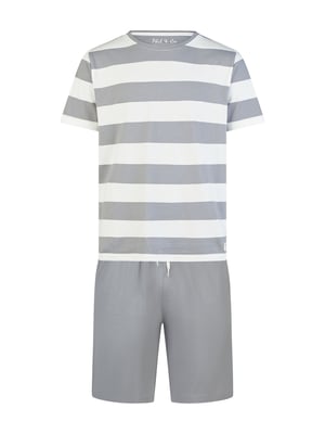Phil & Co. Berlin Herren Pyjama MondaySchlafanzug, Pyjama Set, Nachtwäsche