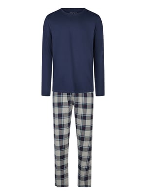 Phil & Co. Berlin Herren Pyjama Weekend CollectionSchlafanzug, Pyjama Set, Nachtwäsche