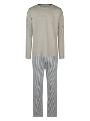 Phil & Co. Berlin Herren Pyjama Weekend CollectionSchlafanzug, Pyjama Set, Nachtwäsche