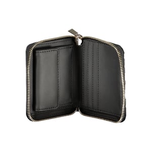 Schwarzes Polyethylen-Portemonnaie