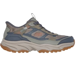 Skechers - Herren Wanderschuhe "Viking AT", Wildleder (Oliv/Grau)