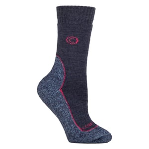 Damen Wollmischung Polster-Socken für Wandern und Outdoor-Komfort