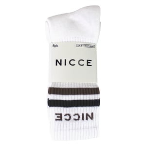 5er-Pack Herren Crew Socken - Weiche, atmungsaktive Baumwoll-Alltagsocken