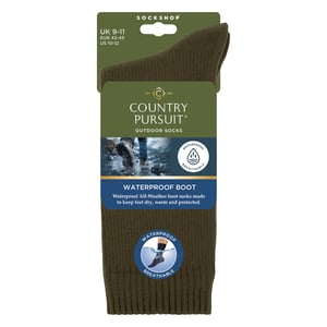 Herren Damen Wasserdichte Outdoor-Stiefelsocken - Robuste Dreilagige Wandersocken