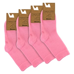 4 Paar Kinder Bio-Baumwoll-Sinnesfüßlinge - Nahtlose Socken für Jungen und Mädchen