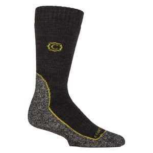 Herren Wolle-Mischung Gepolsterte Wander-Socken für Hiking & Outdoor-Komfort