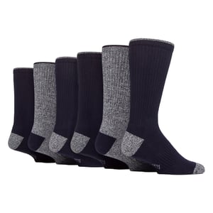 6 Paar wasserabweisende mittelschwere Outdoorsocken für Herren zum Wandern und Spazierengehen