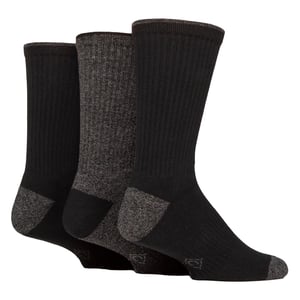 3 Paar Herren Wasserabweisende Mittelschwere Outdoor-Socken für Wandern & Spazierengehen