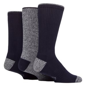 3 Paar Herren wasserabweisende mittelgewichtige Outdoor-Socken für Wandern & Gehen