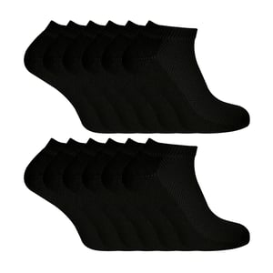 Herren 12 Paar Bambus-Baumwoll-Sportsocken