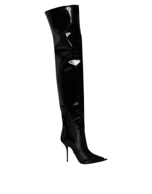 Über-die-Knie High Heel Stiefel