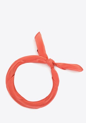Wittchen Damen Seidenschal, einfarbig orange