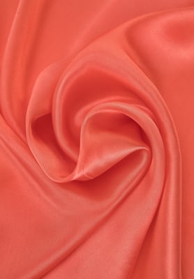 Wittchen Damen Seidenschal, einfarbig orange