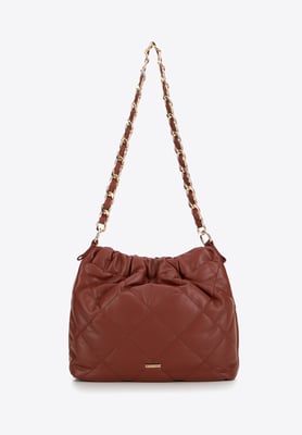 Wittchen Damen-Tasche aus rotem Öko-Leder mit Kette