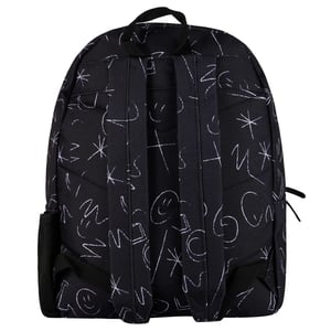 Hype Buntstift Kritzel Kinder Rucksack Schwarz