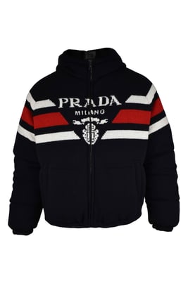 Prada Daunenjacke Schwarz