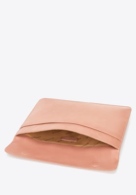 Wittchen Damen-Laptoptasche (13 Zoll) aus Kunstleder, Rosa