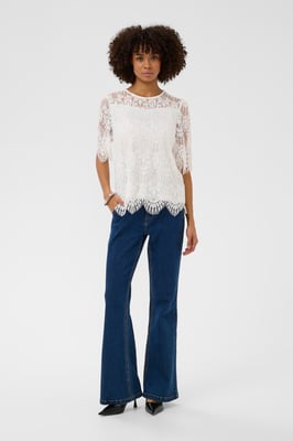 Kurzarm-Bluse CUpersie Kurzarm-Bluse Relaxed fit