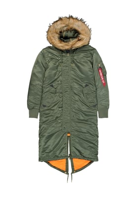 Long Fishtail Field Jacket Women