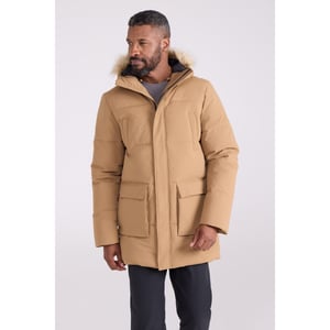 Mountain Warehouse - "Fern" Parka Wattiert für Herren (Hellbraun)