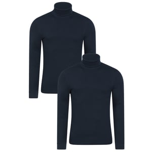 Mountain Warehouse - "Meribel" Thermo-Top für Herren (2er-Pack) (Marine)