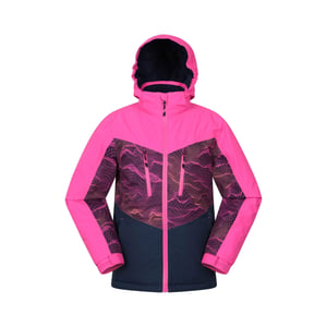 Mountain Warehouse - Kinder Skijacke "Storm II Extreme", Galaxie Ombré (Dunkelrosa)