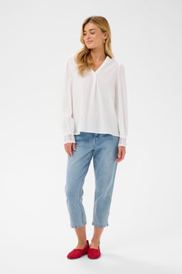Langarm-Bluse CRDelia Langarm-Bluse Regular fit