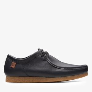 Shacre II Run Schwarze Lederschuhe