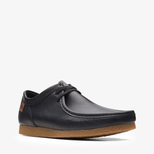 Shacre II Run Schwarze Lederschuhe