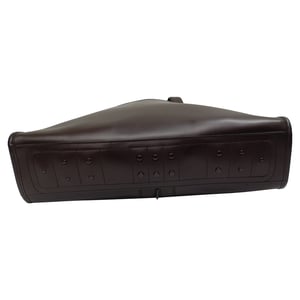 Tod's Slim Script Tote aus braunem Leder