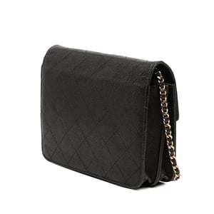 Gepolsterte Leder Schultertasche