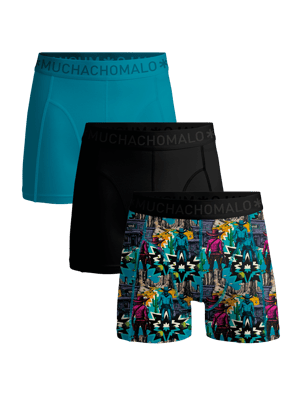 Muchachomalo Herren Boxer Shorts - 3er Pack - Herren Unterwäsche