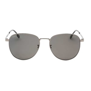 Hugo Boss - Polarisiert-Sonnenbrille für Herren, Matt (Dunkles Ruthenium/Grau)