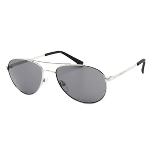 Calvin Klein - "R165S 045" Sonnenbrille für Herren/Damen Unisex (Silber/Schwarz)
