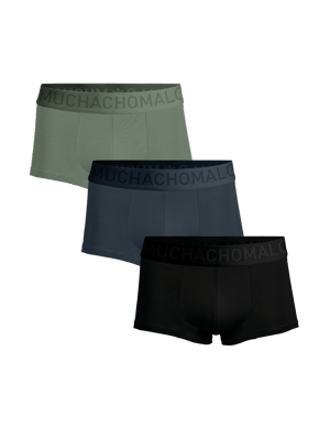 Muchachomalo Herren Bambus Boxer Shorts - 3er Pack - Herren Unterwäsche