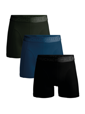 Muchachomalo Boxershorts aus Baumwoll-Modal für Herren – 3er-Pack – Herrenunterwäsch