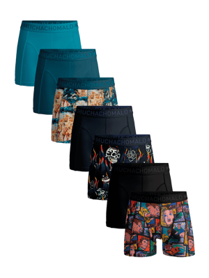 Muchachomalo Herren Boxer Shorts - 7er Pack - Herren Unterwäsche