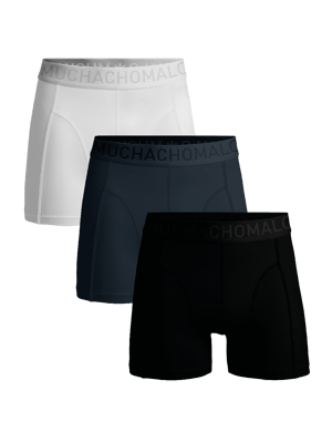 Muchachomalo Herren Bambus Boxer Shorts - 3er Pack - Herren Unterwäsche