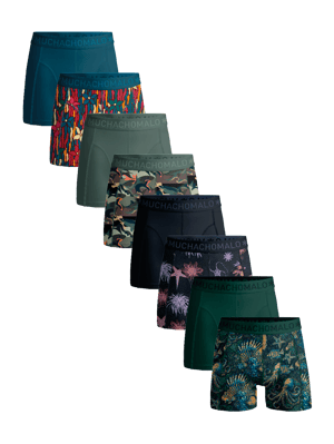 Muchachomalo Herren Boxer Shorts - 8er Pack - Herren Unterwäsche